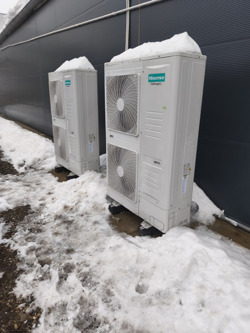 Instalacja chłodnicza dla hali magazynowej
